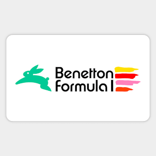 Benetton F1 Team Shield 80's Model 3 Magnet